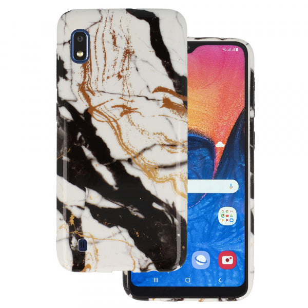 Samsung Galaxy A10 Mrb Silic Dsgn 3 - Balta ar dizainu