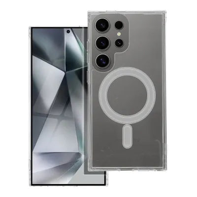 Viedtālruņa aizmugurējais vāciņš Samsung Galaxy S24 Ultra Magsafe Case - Caurspīdīga