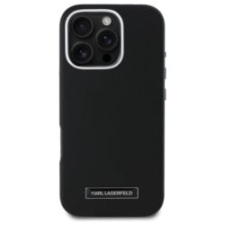 Apple iPhone 16 Pro Metāla plāksne MAG - Melna