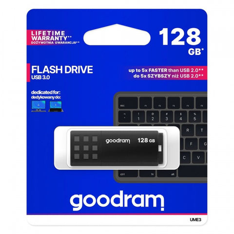 Ārējā atmiņa Goodram UME3 128gb - Melna