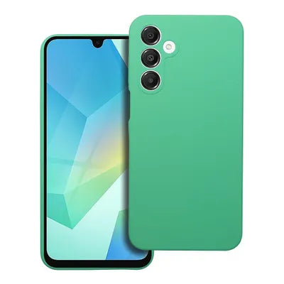 Viedtālruņa aizmugurējais vāciņš Samsung Galaxy A16 SILICON - Piparmētru