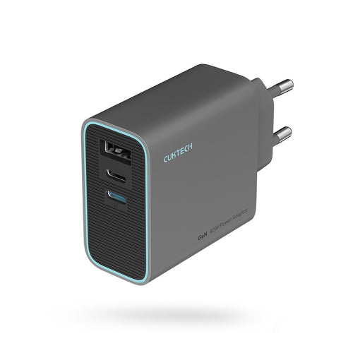 Strāvas adapteris CTH 65W 2C1A USB-A USB-C