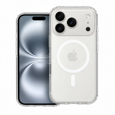 Viedtālruņa aizmugurējais vāciņš Apple iPhone 13 Thick Clear Mag - Caurspīdīga