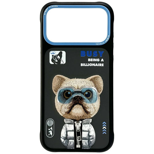 Apple iPhone 17 Pro Cool Cute Dog - Melna
