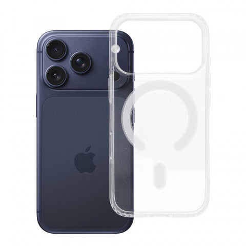Viedtālruņa aizmugurējais vāciņš Apple iPhone 17 Pro Max un citiem modeļiem Clear Mag Cover - Caurspīdīga