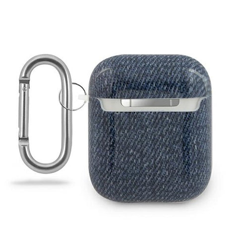 Austiņu apvalks Apple Airpods 1/2 - Zila ar dizainu