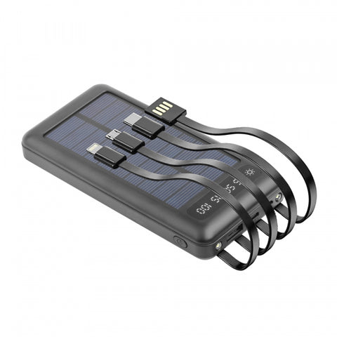 Lādētājs 2xusb_a-cables Melna