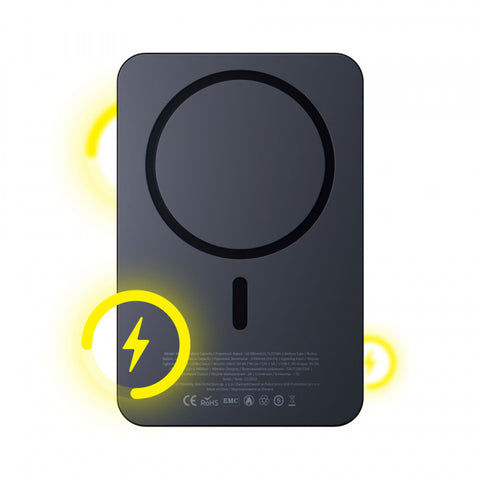 Lādētājs Mag-usb_c Melna