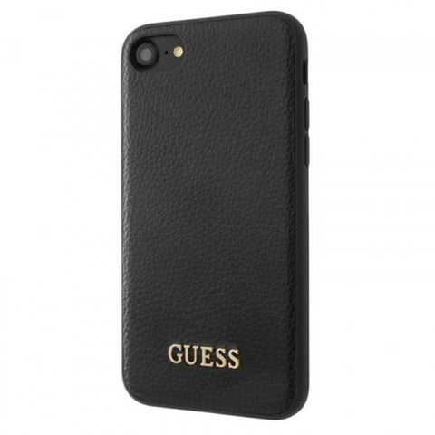 Viedtālruņa aizmugurējais vāciņš Apple iPhone 7 / 8 / SE 20 / SE 22 Guess GUHCI8IGLBK - Melna