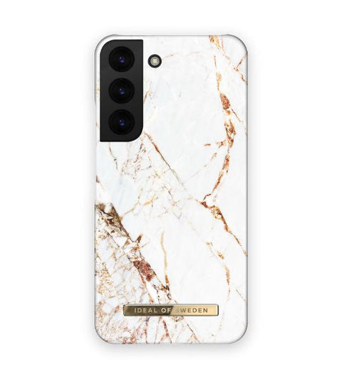 Samsung Galaxy S22 Carrara - Balta zelta ar dizainu