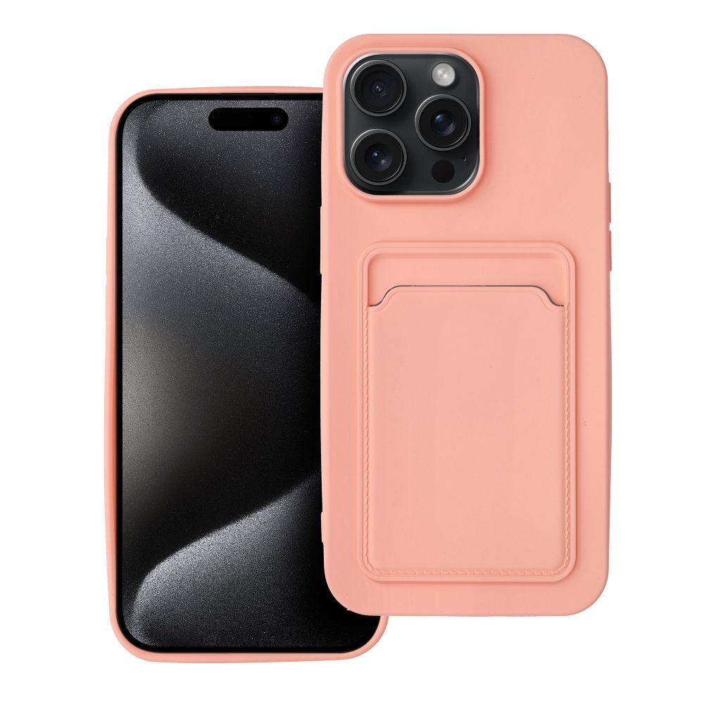 Viedtālruņa aizmugurējais vāciņš Apple iPhone 15 Pro Max Card Case - Dažādās krāsās