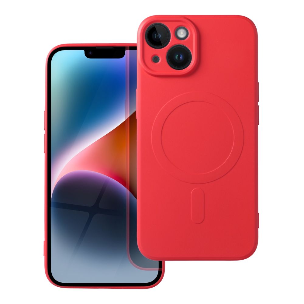 Viedtālruņa aizmugurējais vāciņš Apple iPhone 14 Silicone Mag - Dažādās krāsās