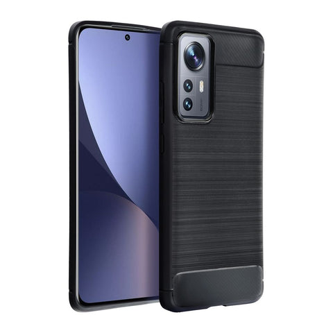 Viedtālruņa aizmugurējais vāciņš Xiaomi Poco X7 Carbon - Melna