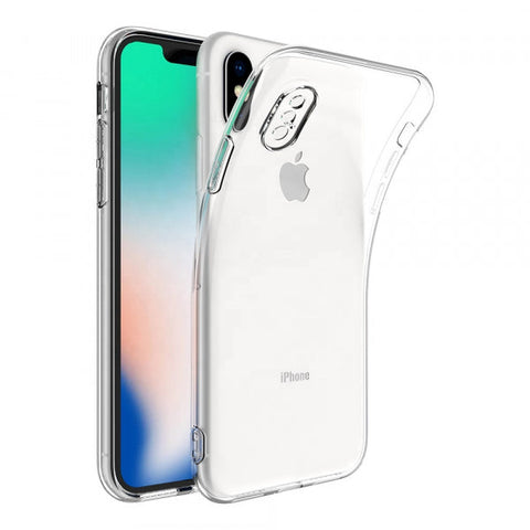 Apple iPhone XS Max Bcsilikon 2 0MM - Caurspīdīga