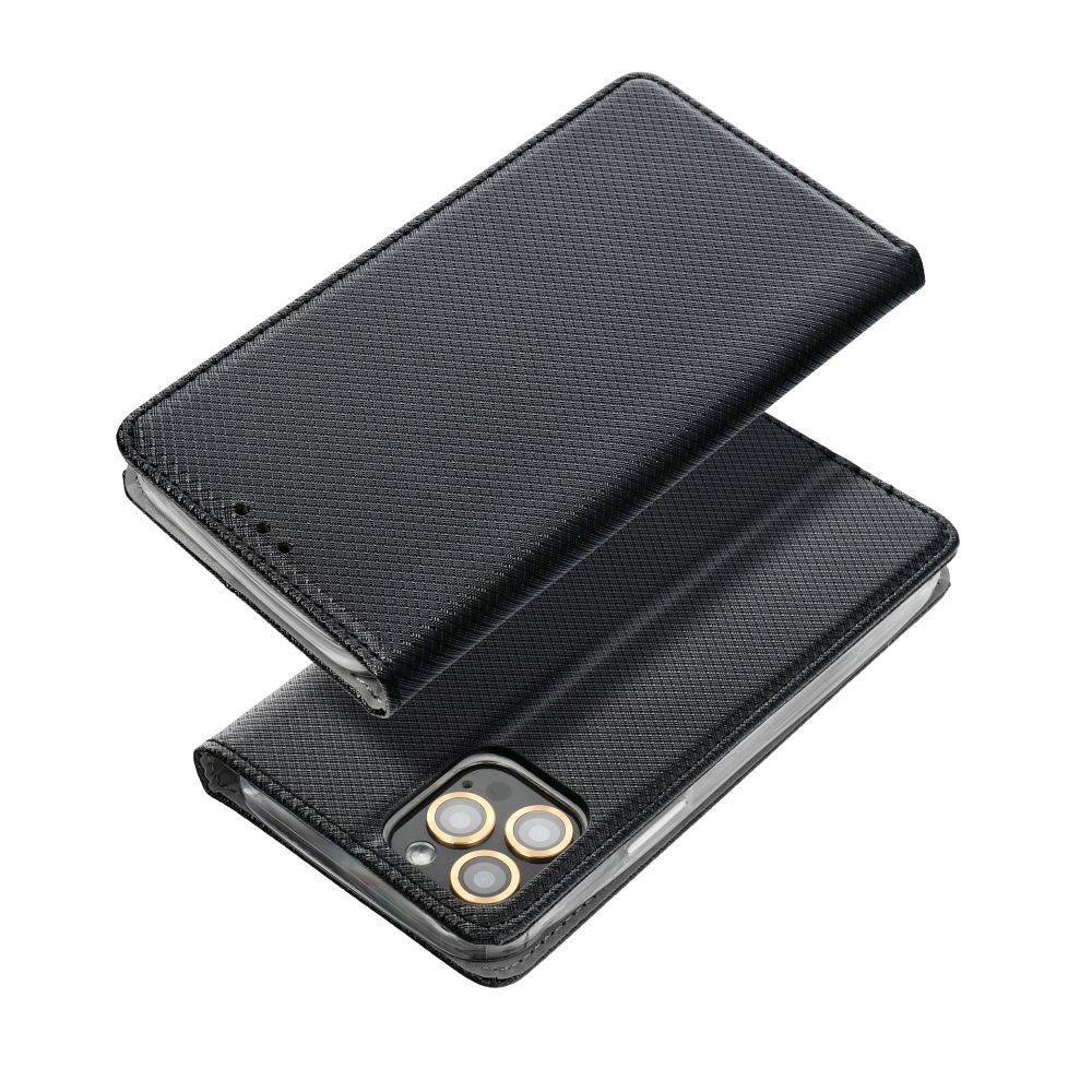 Viedtālruņa atveramais maciņš Samsung Galaxy A16 Smart Case - Melna