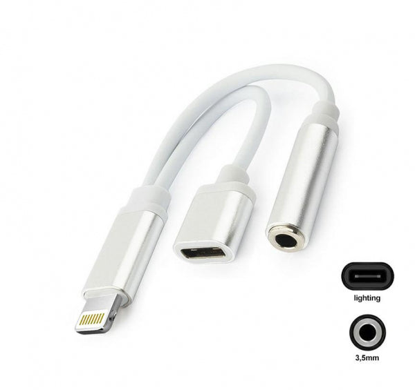 Adapter 3,5mm / Lightning to Lightning