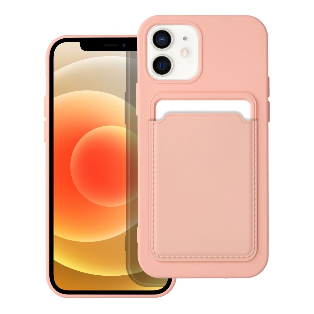 Viedtālruņa aizmugurējais vāciņš Apple iPhone 12 Pro Card Case - Dažādās krāsās