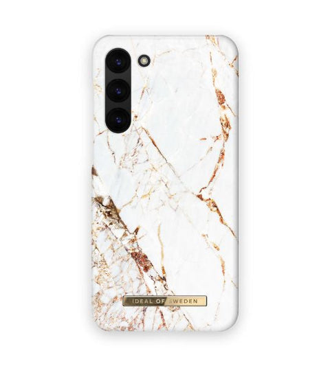 Samsung Galaxy S23 Carrara - Balta zelta ar dizainu