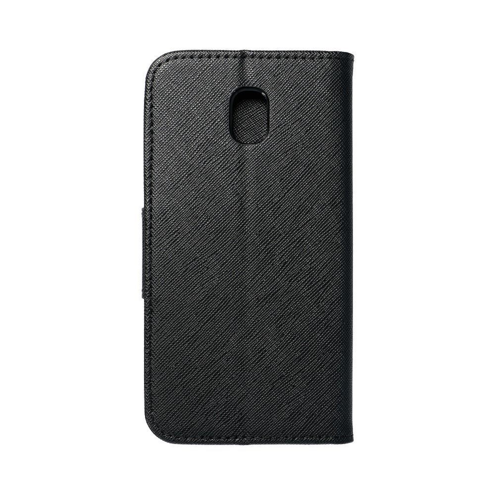 Viedtālruņa atveramais maciņš Samsung Galaxy J3 2017 Fancy Book - Melna