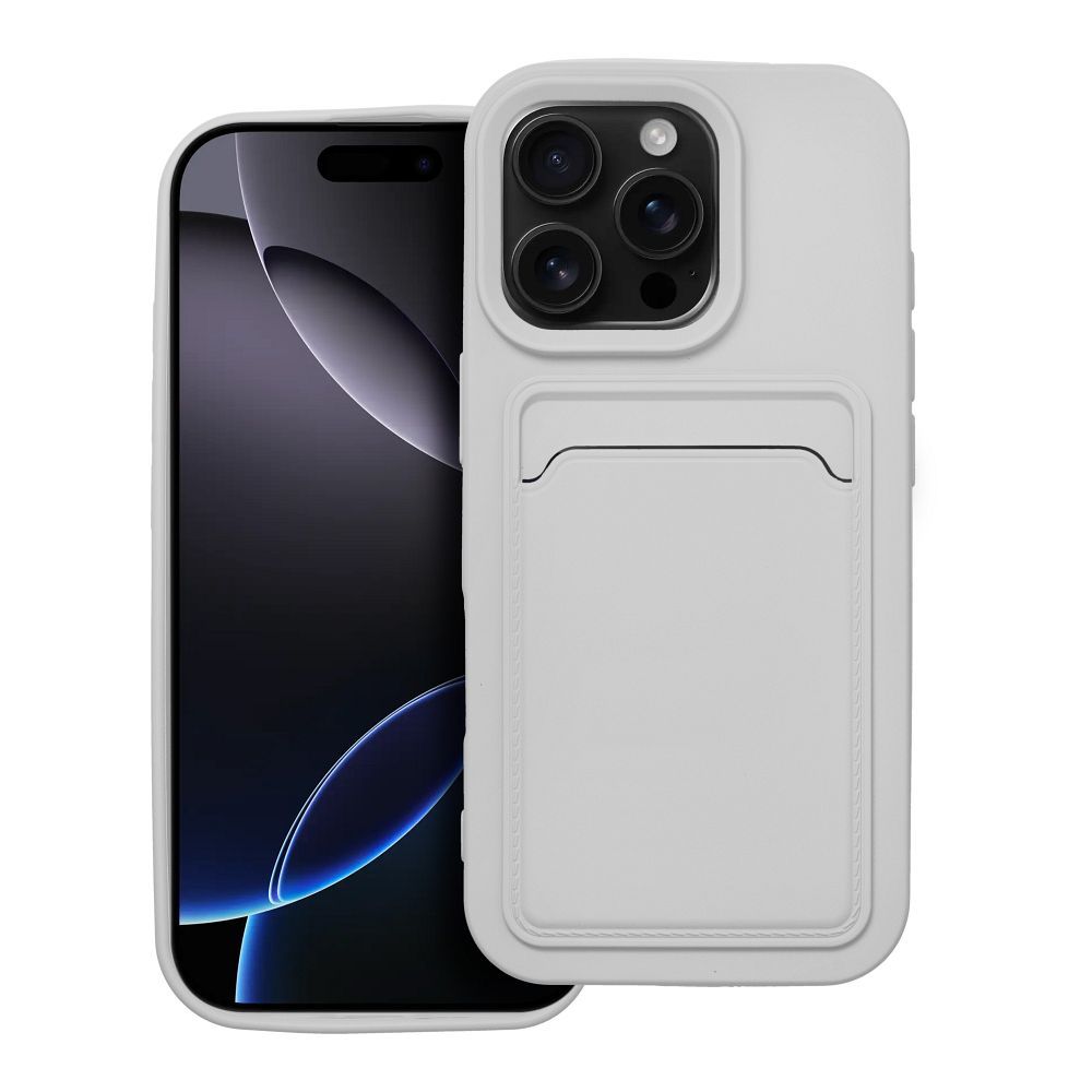 Viedtālruņa aizmugurējais vāciņš Apple iPhone 16 Pro Card Case - Dažādās krāsās