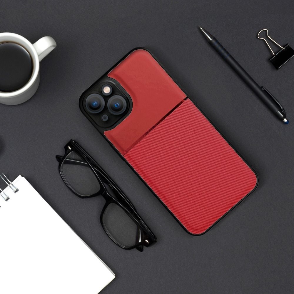 Viedtālruņa aizmugurējais vāciņš Xiaomi Redmi Note 10 Pro Max Noble case - Sarkana