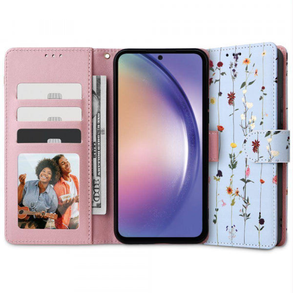 Viedtālruņa atveramais maciņš Samsung Galaxy A14 Wallet - Dažādās krāsās