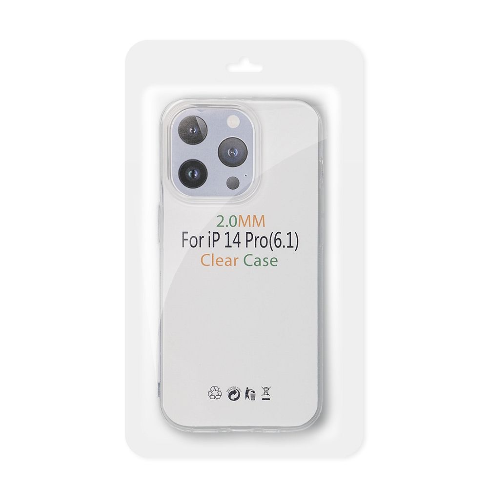 Apple iPhone 15 Clear Case 2MM - Caurspīdīga