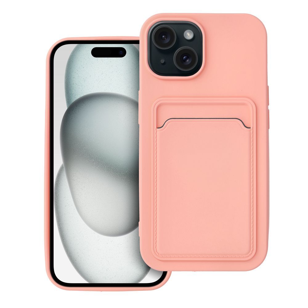 Viedtālruņa aizmugurējais vāciņš Apple iPhone 15 Card Case - Dažādās krāsās