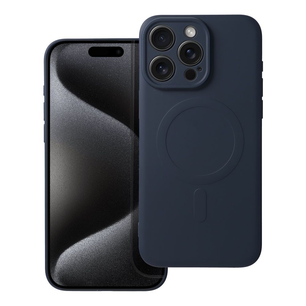Viedtālruņa aizmugurējais vāciņš Apple iPhone 15 Pro Max Silicone Mag - Dažādās krāsās