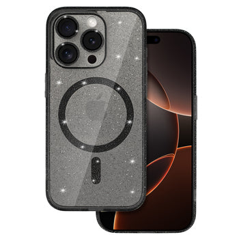 Viedtālruņa aizmugurējais vāciņš Apple iPhone 16 Pro Max Glitter Mag - Dažādās krāsās