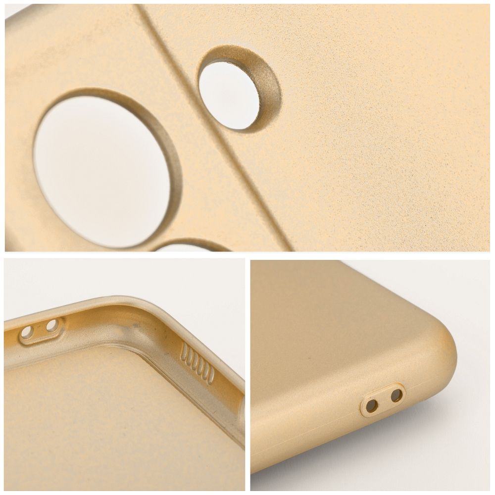 Viedtālruņa aizmugurējais vāciņš Apple iPhone 15 Pro METALLIC - Zelta
