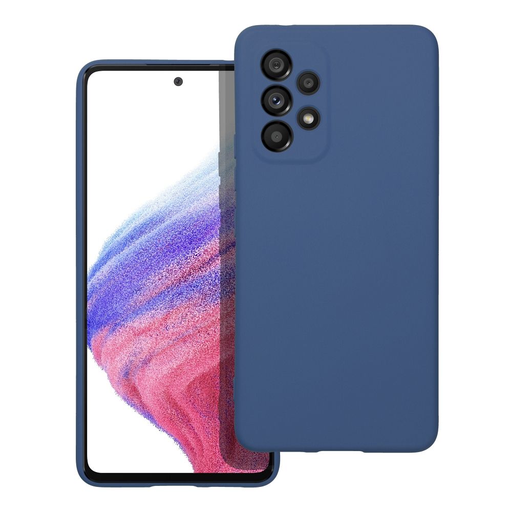 Viedtālruņa aizmugurējais vāciņš Samsung Galaxy A53 5G SILICON - Dažādās krāsās