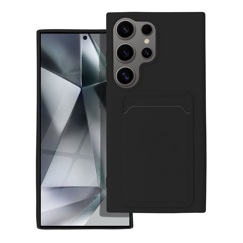 Viedtālruņa aizmugurējais vāciņš Samsung Galaxy S24 Ultra Card Case - Dažādās krāsās