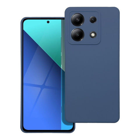 Viedtālruņa aizmugurējais vāciņš Xiaomi Redmi Note 13 5G Silicone case - Zila