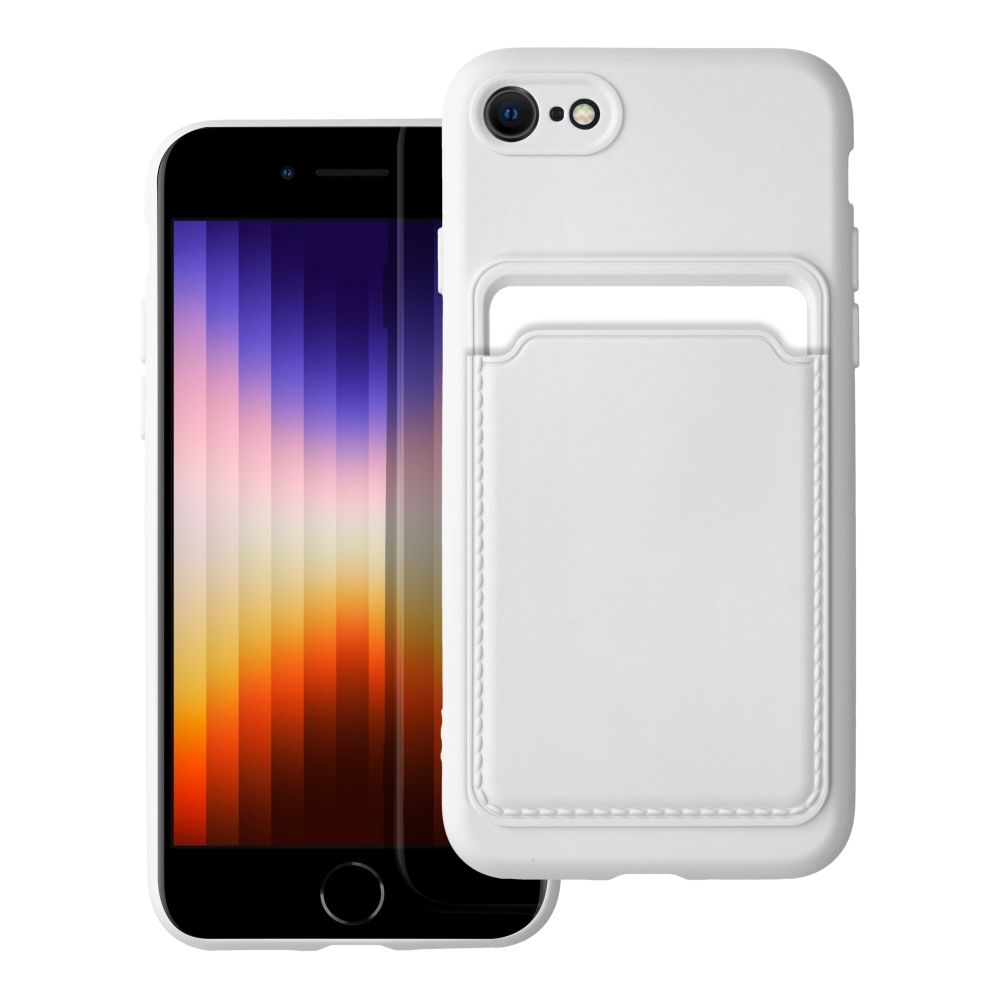 Viedtālruņa aizmugurējais vāciņš Apple iPhone SE 22 Card Case - Dažādās krāsās