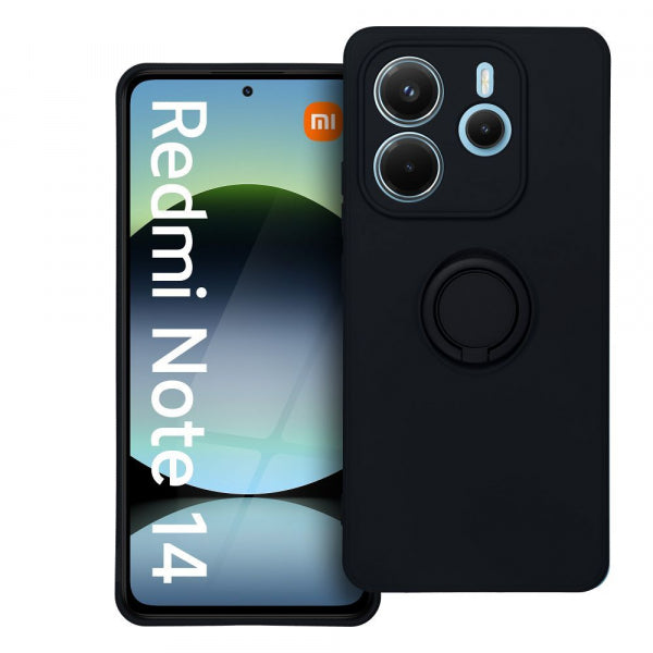 Viedtālruņa aizmugurējais vāciņš Xiaomi Redmi Note 14 5G Silicone Ring - Dažādās krāsās