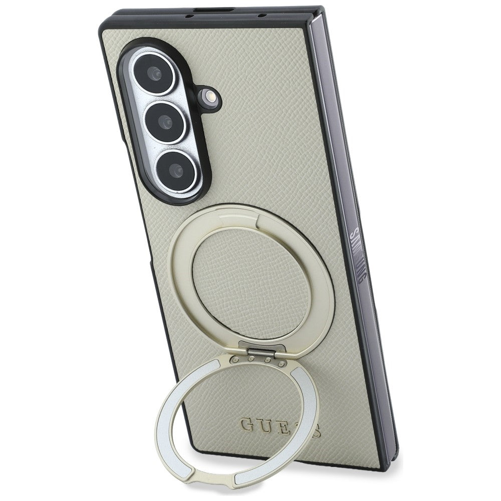 Premium vāciņš Samsung Galaxy Z Fold 8 Ultra Ring Classic - Bēša