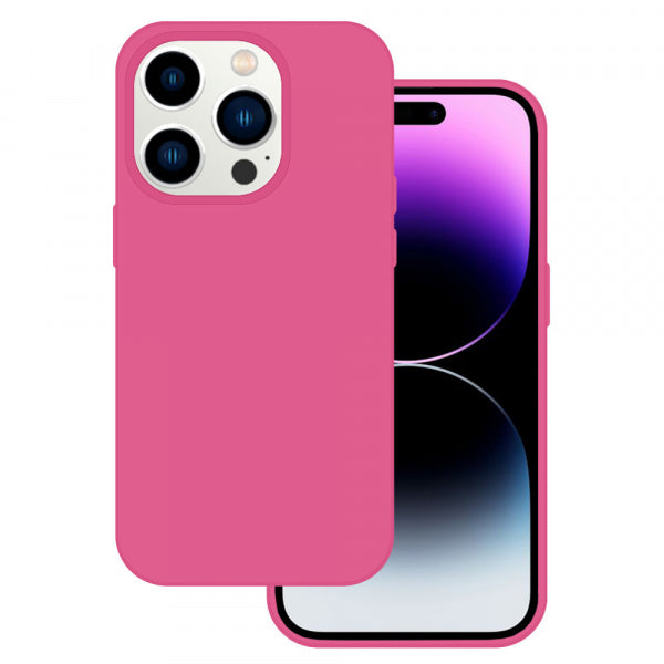 Viedtālruņa aizmugurējais vāciņš Apple iPhone 14 Pro Silicone Prem - Dažādās krāsās