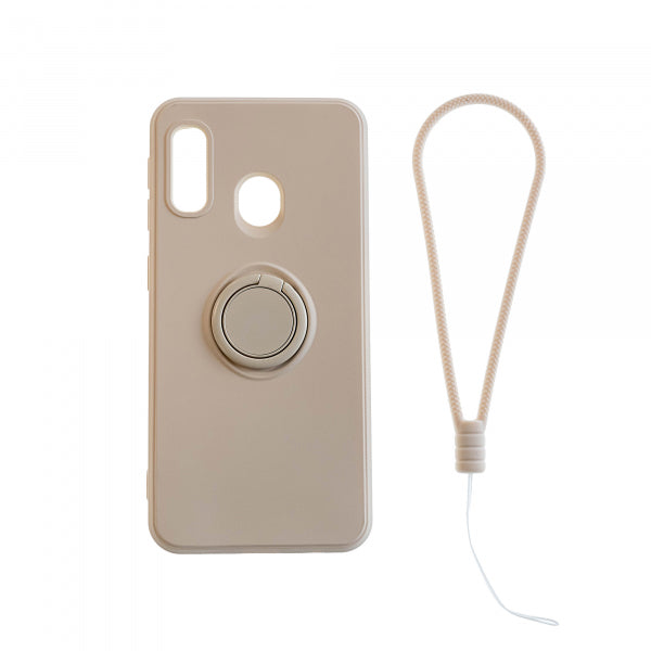 Viedtālruņa aizmugurējais vāciņš Samsung Galaxy A20e Pastel Ring - Dažādās krāsās