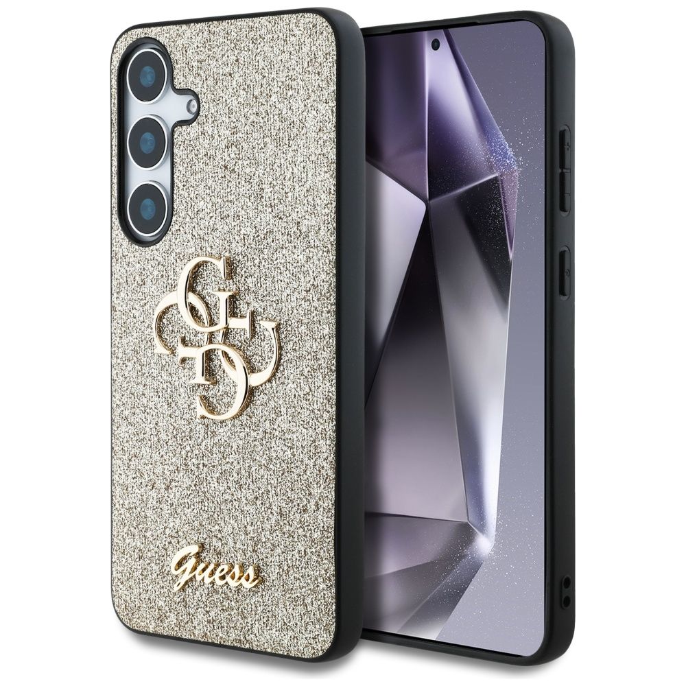 Viedtālruņa aizmugurējais vāciņš Samsung Galaxy S25 / S25 Ultra Glitter Collection - Zelta