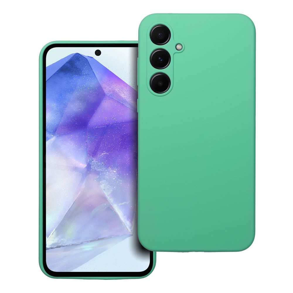 Viedtālruņa aizmugurējais vāciņš Samsung Galaxy A55 Silikon 2MM - Dažādās krāsās