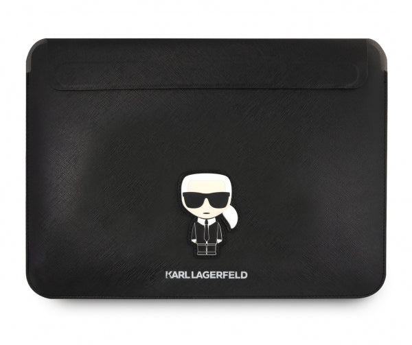 Bag 16in Black Saffiano - 16"