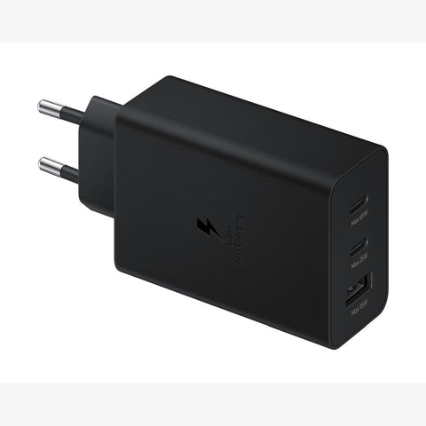 Lādētājs Usb_a-2x_usb_c Melna