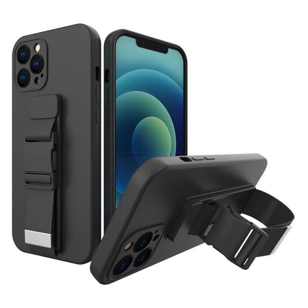 Viedtālruņa aizmugurējais vāciņš Samsung Galaxy S21 Fe Rope Case Gel - Dažādās krāsās