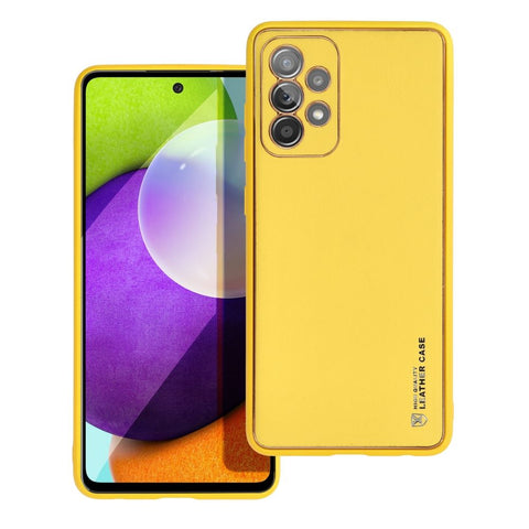 Viedtālruņa aizmugurējais vāciņš Samsung Galaxy A52 Leather - Dažādās krāsās