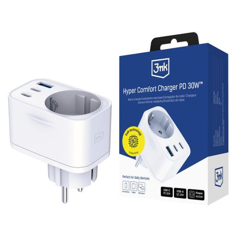 Lādētājs Usb_a-usb_c Balta