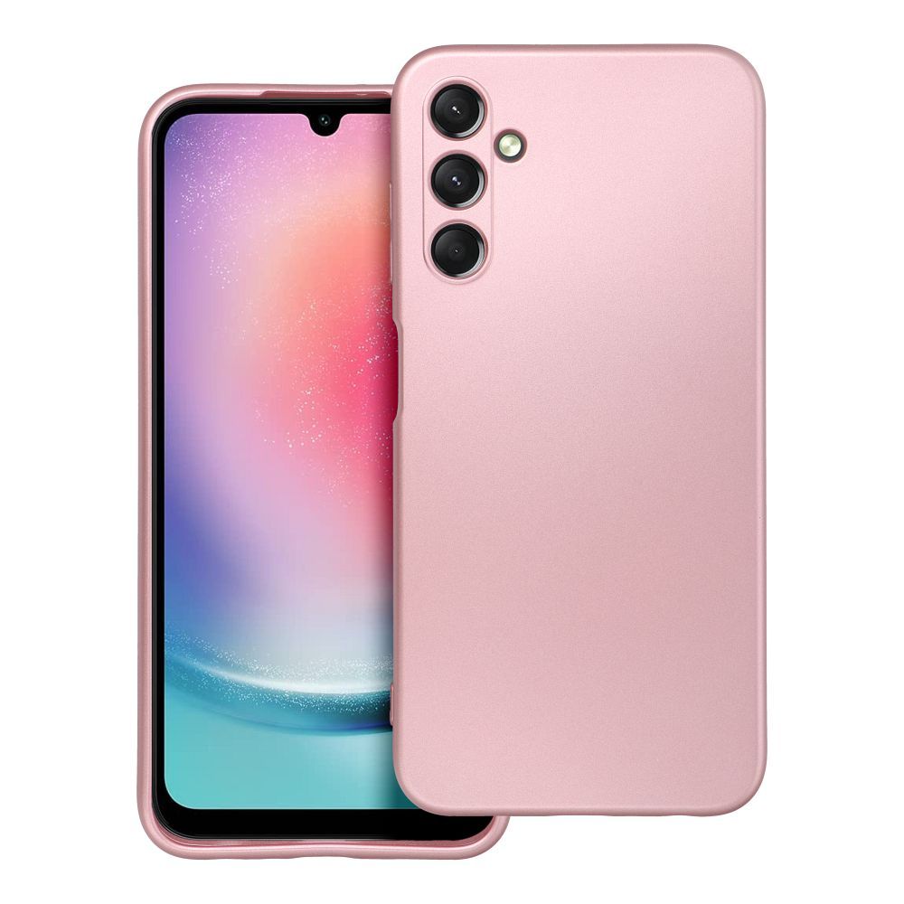 Viedtālruņa aizmugurējais vāciņš Samsung Galaxy A25 Metallic - Dažādās krāsās