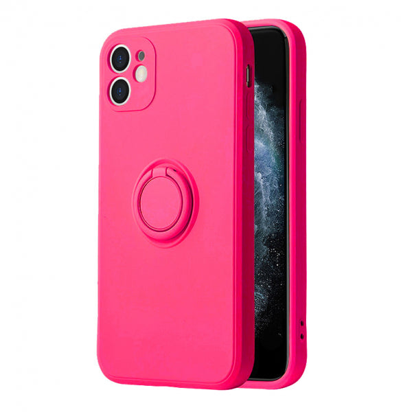 Viedtālruņa aizmugurējais vāciņš Apple iPhone 7 Silicone Ring - Dažādās krāsās