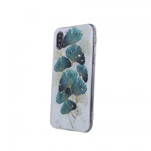 Viedtālruņa aizmugurējais vāciņš Samsung Galaxy A54 GOLD GLAM LEAVES Viedtalruna Aizmugurejais Vacins Samsung Galaxy A54 Gold Glam Leaves - Miksēta ar dizainu