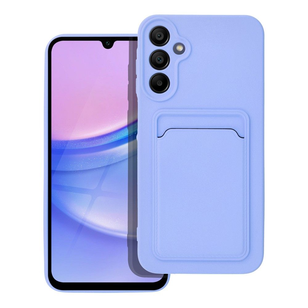 Viedtālruņa aizmugurējais vāciņš Samsung Galaxy A15 Card Case - Dažādās krāsās